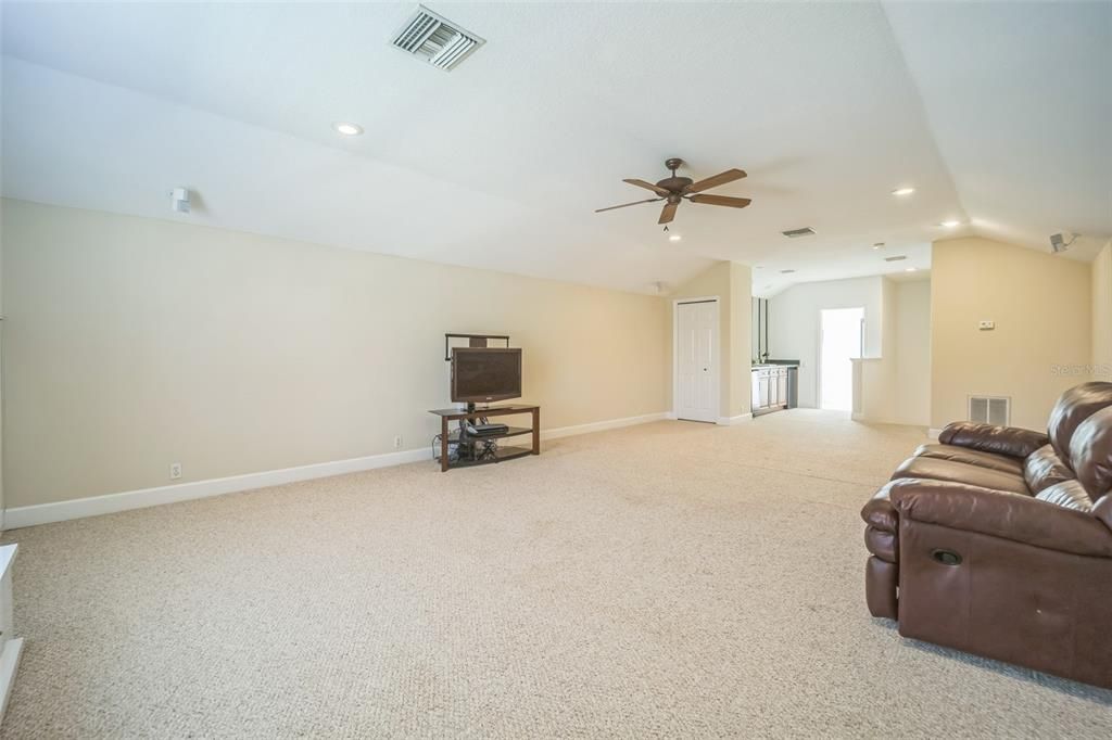 Loft with closet/ upstairs