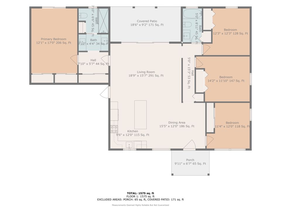 For Sale: $549,000 (4 beds, 2 baths, 1575 Square Feet)