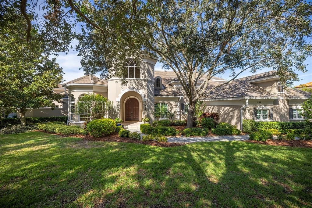 Located in the 24 hour guard gated Highlands of Innisbrook community on a half acre lot. NOT in a flood zone.