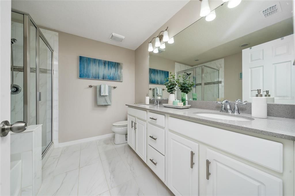 Master bathroom