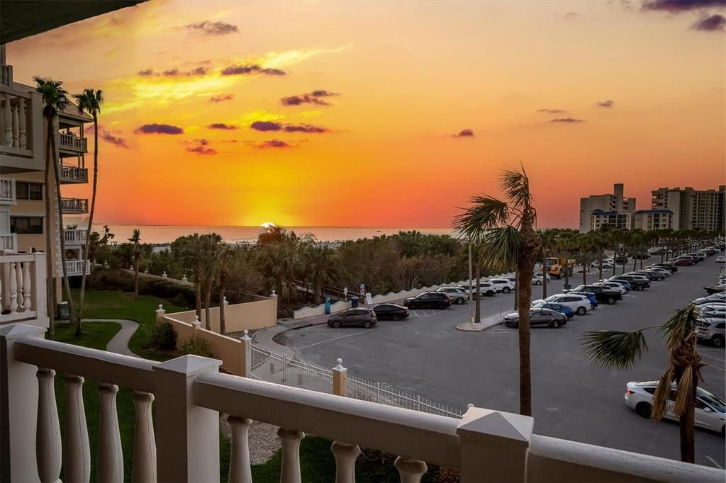 Amazing sunsets from your balcony!