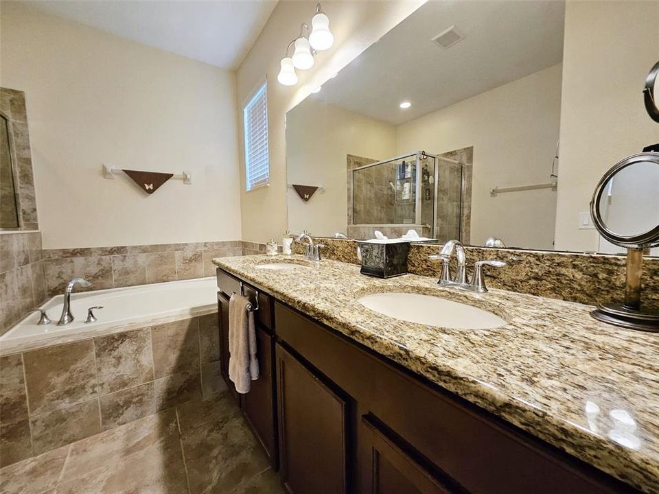 Granite Double sink vanity top