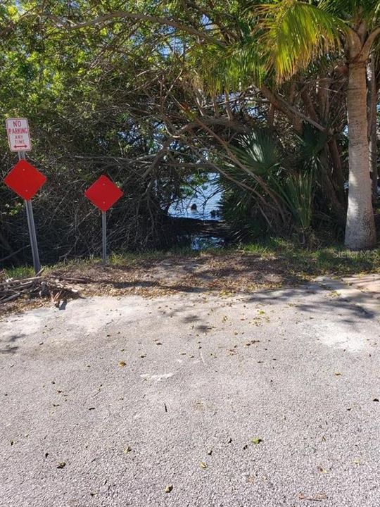 kayak or canoe launch 50 ft from property