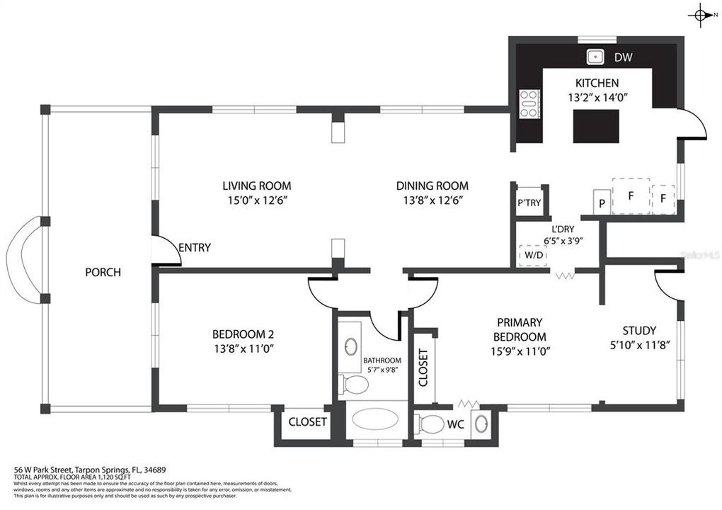 En Venta: $389,000 (2 camas, 1 baños, 1130 Pies cuadrados)