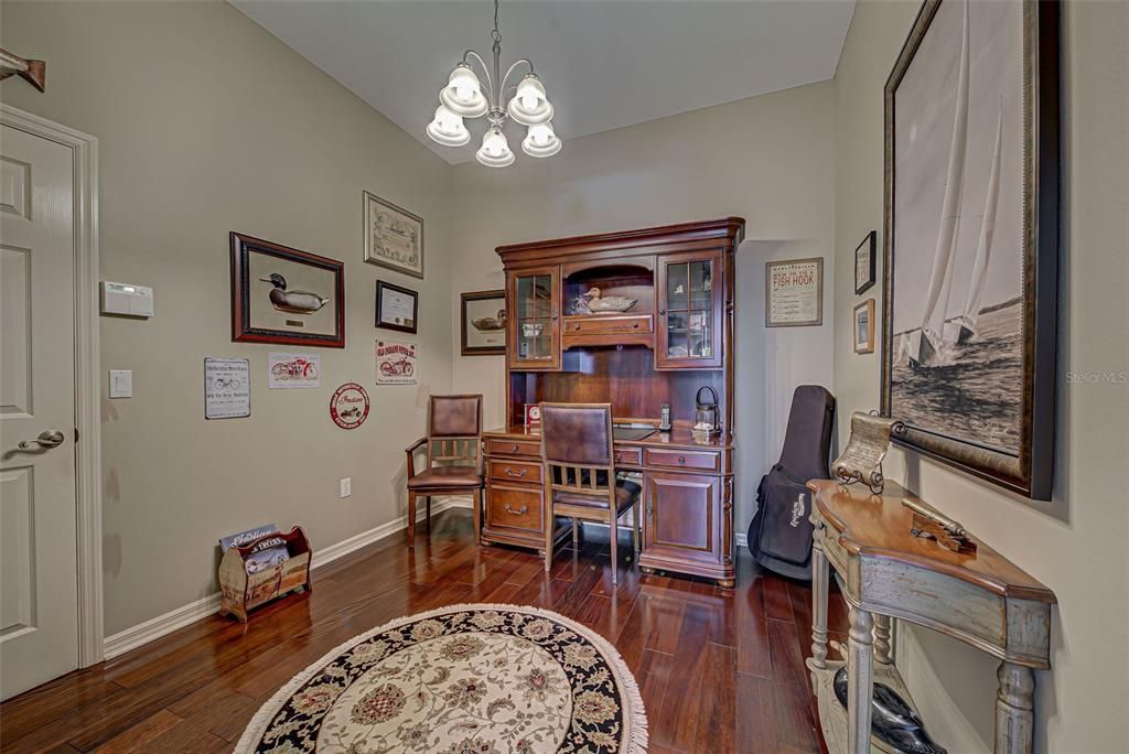 Bonus - flex room with hard wood floors, could be a home office or craft room.