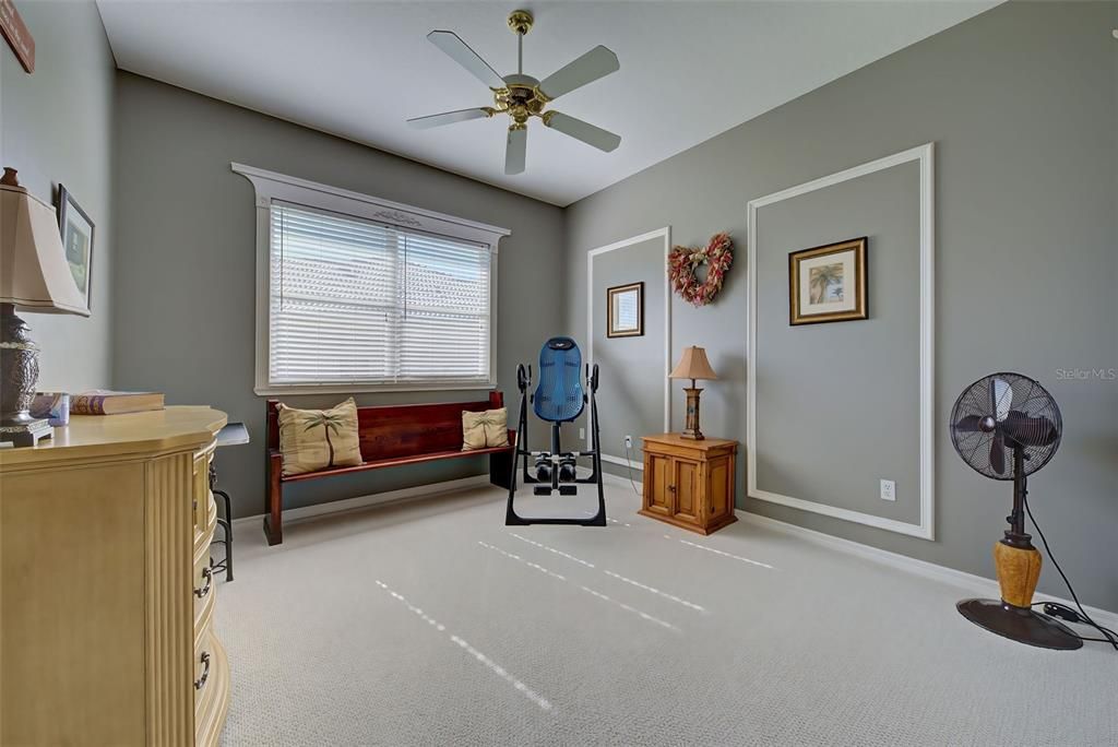 3rd bedroom is also generously sized and perfect as a home office, flex space or craft room.