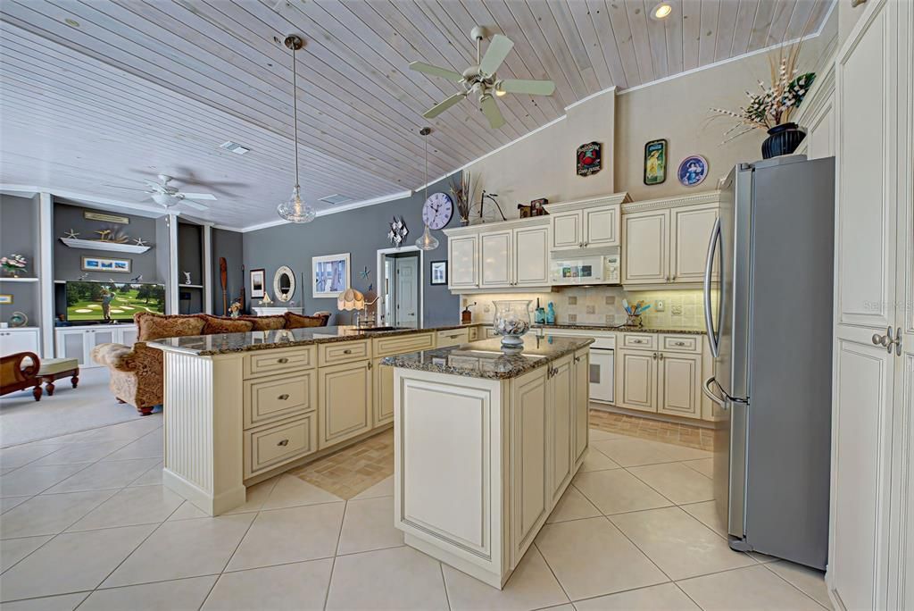 The kitchen is the heart of the home, and you will love how the kitchen opens to the family room.