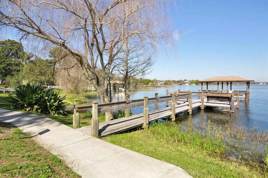 Town boat dock