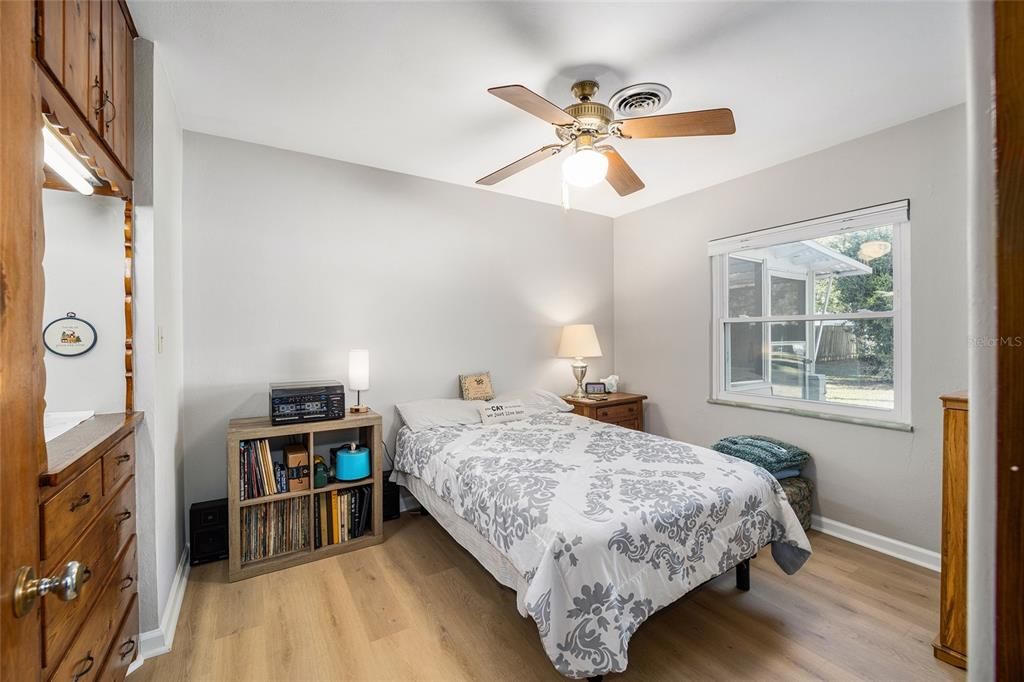 Bedroom 2 with Ceiling Fan