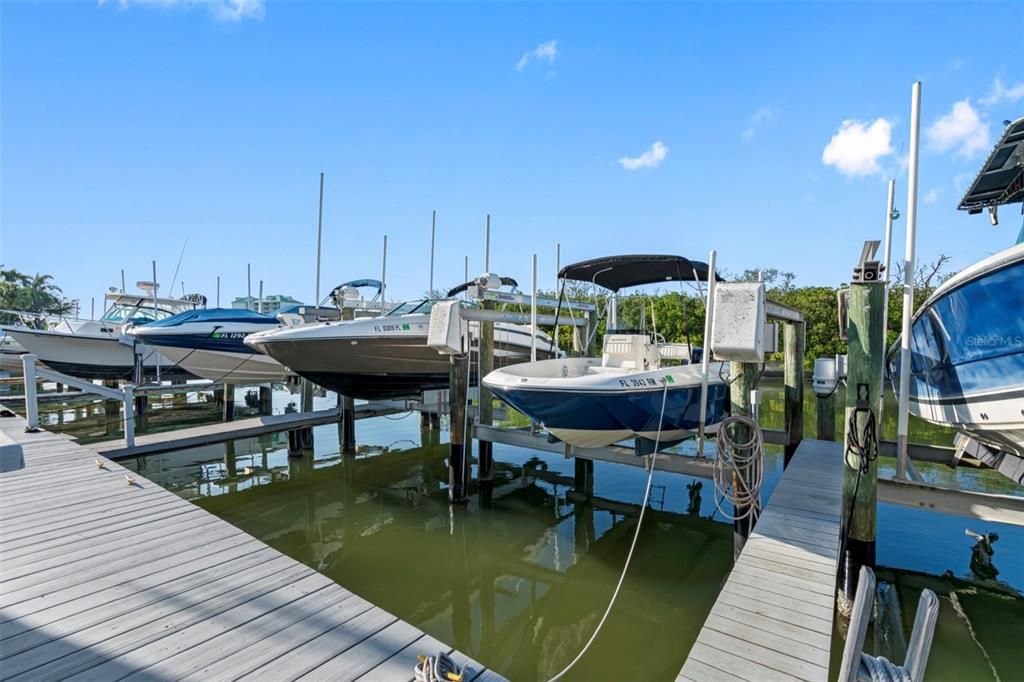 .. On Site Private Boat Marina with 32 Deeded Slips. You must be an Owner in Shipwatch to purchase a Boat Slip.