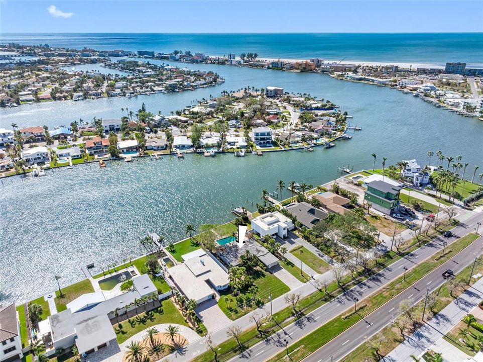 view of home and gulf of mexico