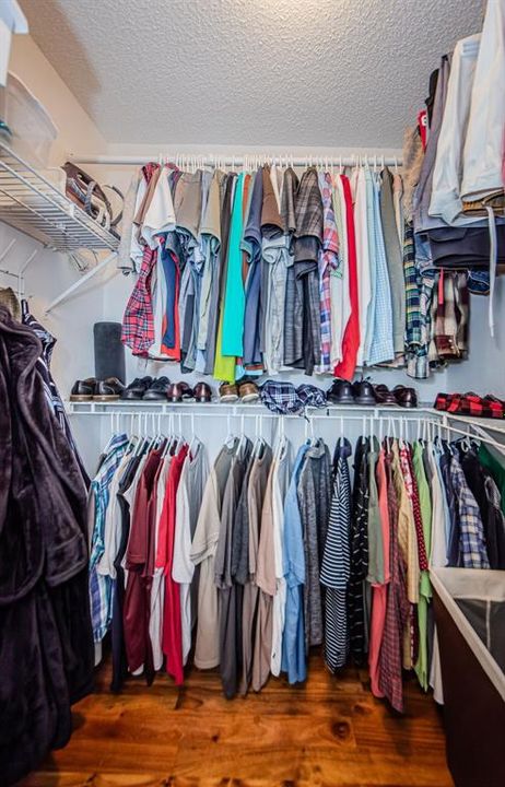 Primary Bedroom Walk-in closet