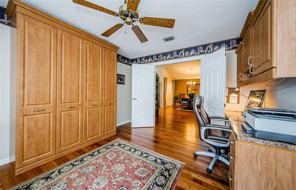 2nd Bedroom/office with Murphy Bed