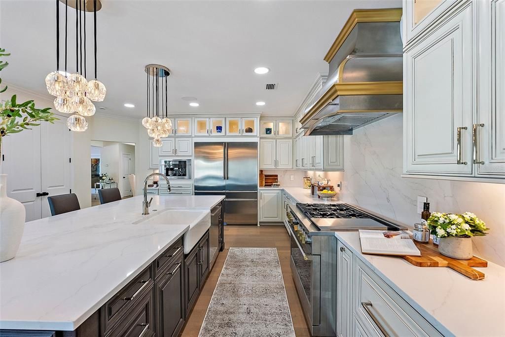 Kitchen with appliances