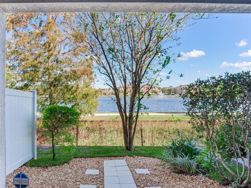 Patio / Lake View