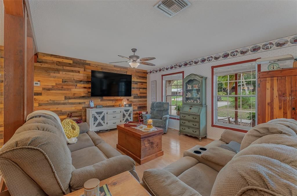 Living room from foyer