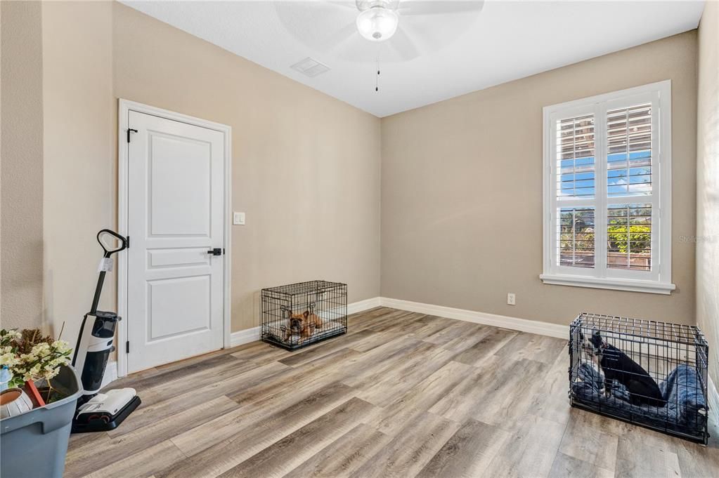 First floor guest bedroom.