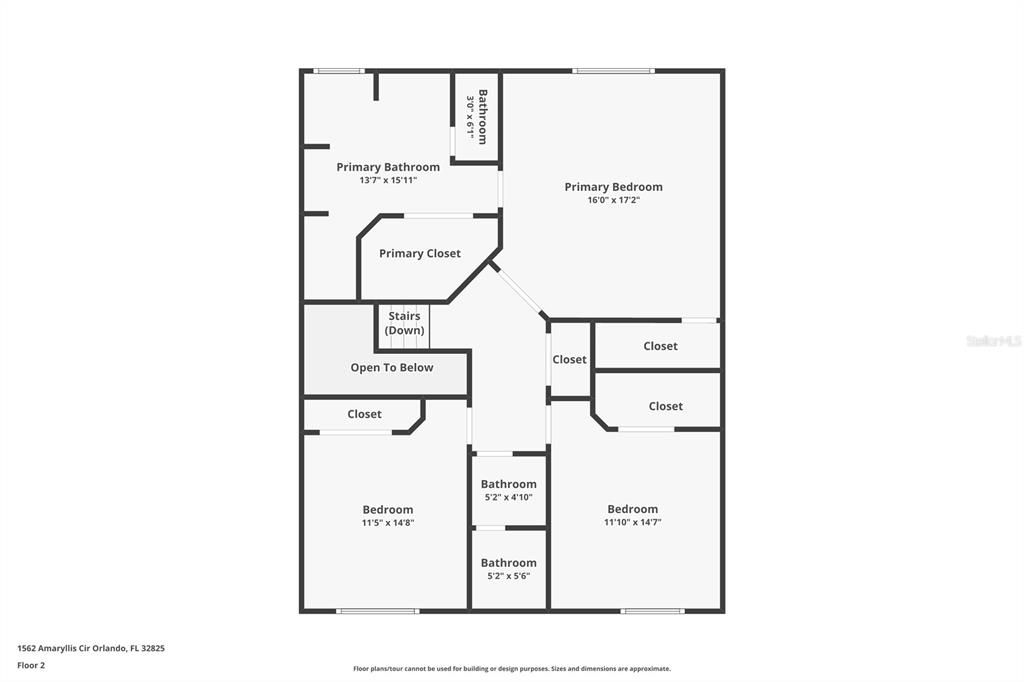 Second Floor Floorplan