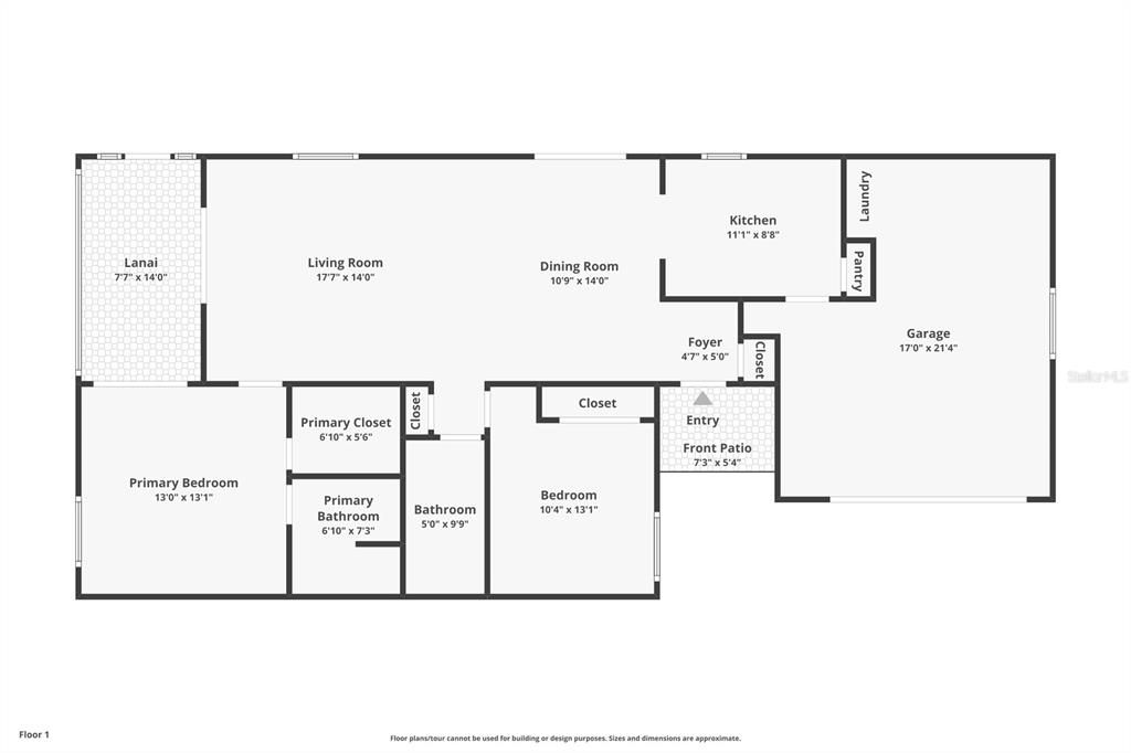 For Sale: $272,500 (2 beds, 2 baths, 1086 Square Feet)