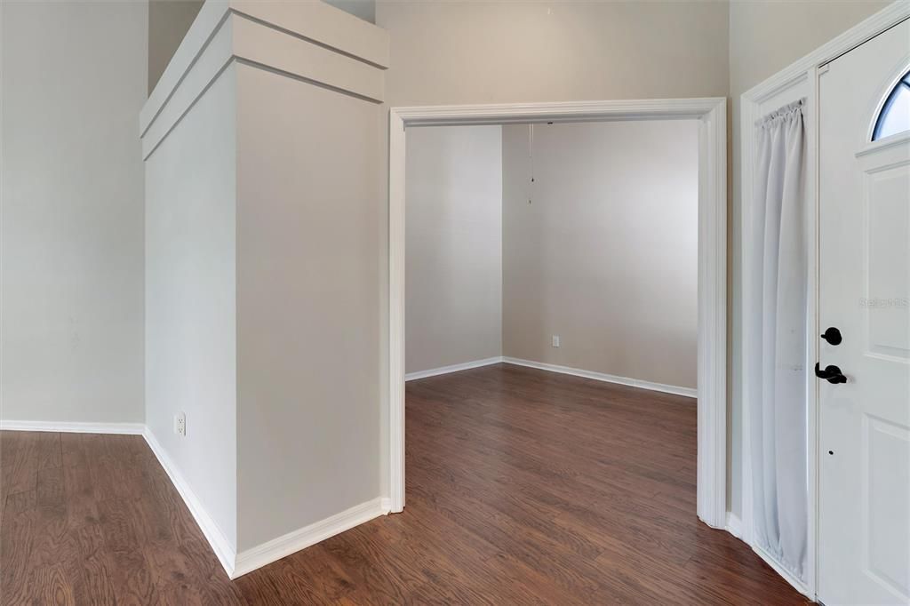 Foyer & Office/3rd bedroom