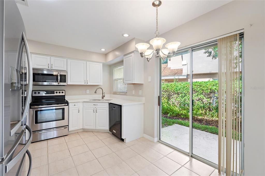 Kitchen to patio