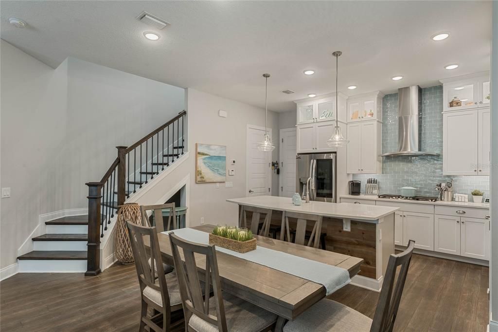 Dining Room and Kitchen