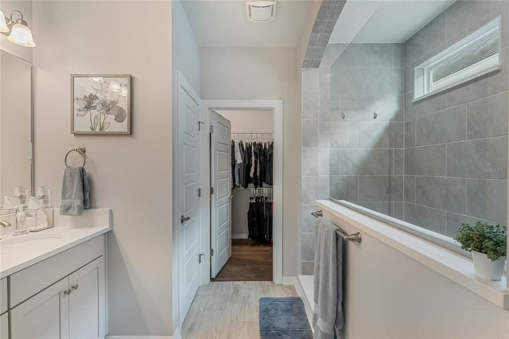 Primary Bathroom, Walk In Closet