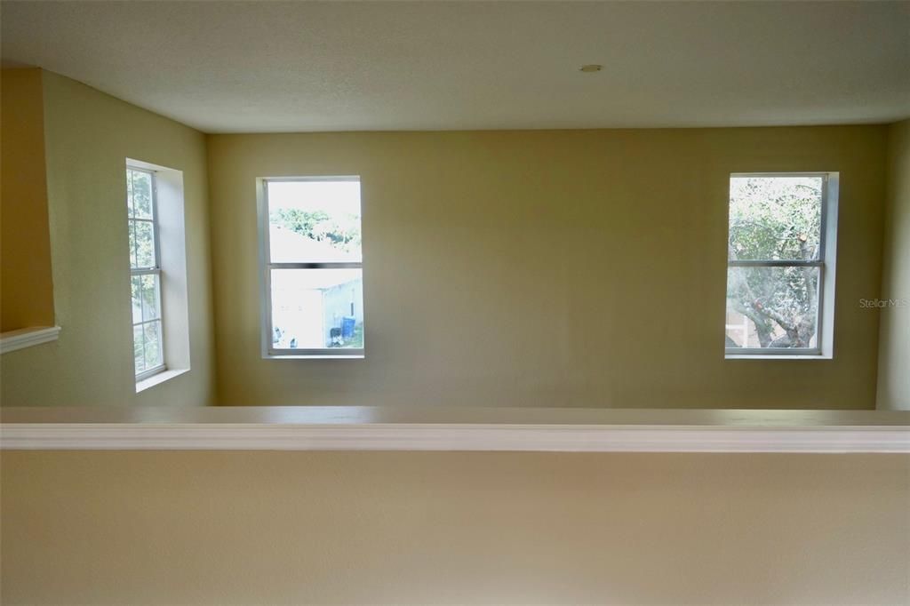 Loft overlook before entering Owner's room