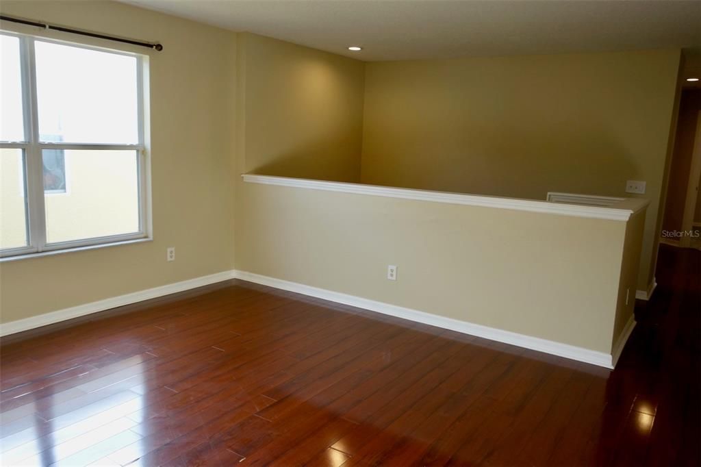 Loft and hallway leading to Bedroom 2 and Bed 3