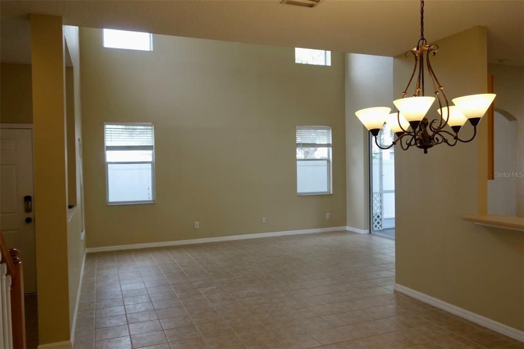 Dining overlooking Greatroom