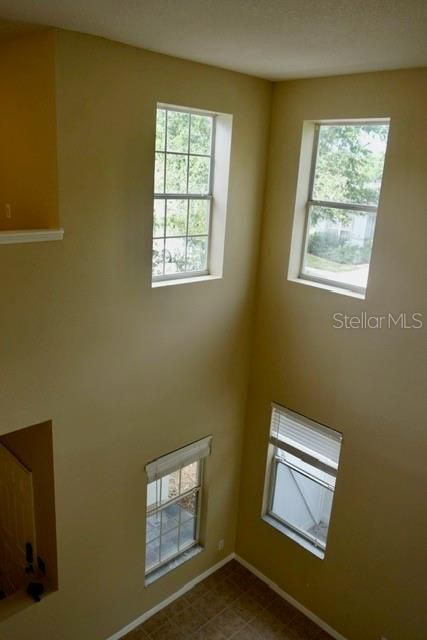 2 story ceilings-view from LOFT