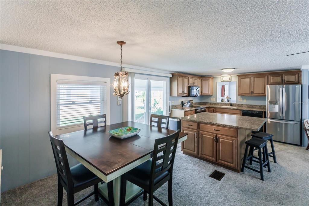 Dining room and Kitchen Area