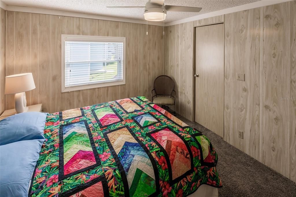 Bedroom large walk-in closet