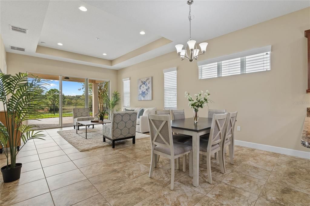 View of Dining & Great Room areas