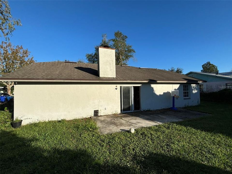 Back Yard and back of house