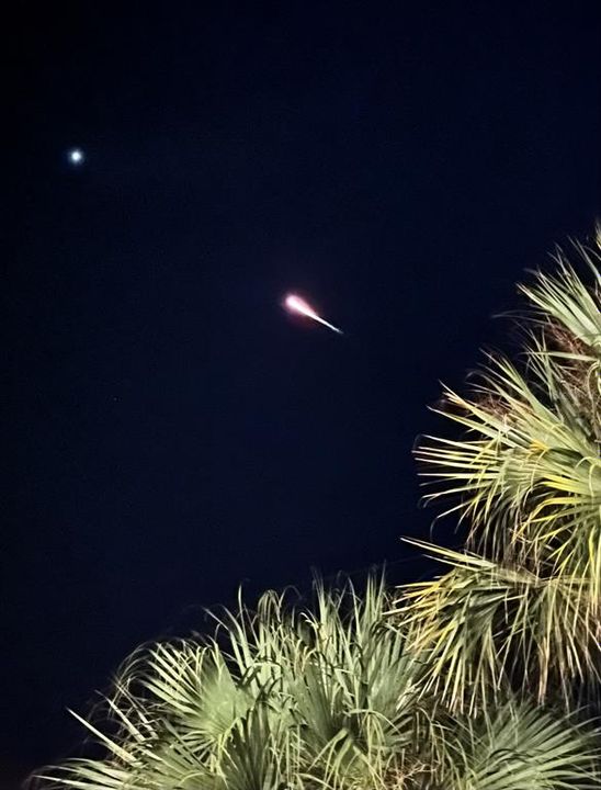 Rocket Launch from front balcony