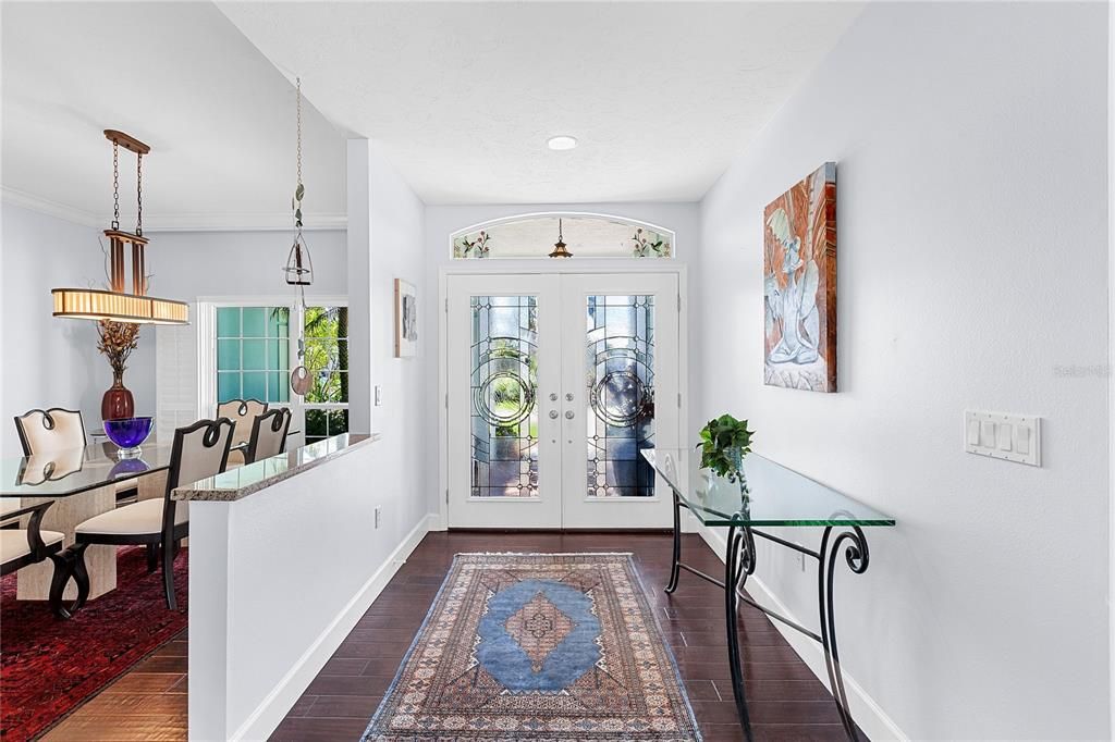 Foyer and Dining Room