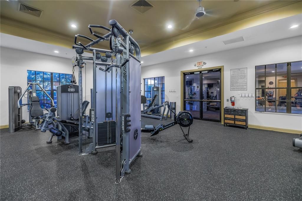 state of the art fitness center