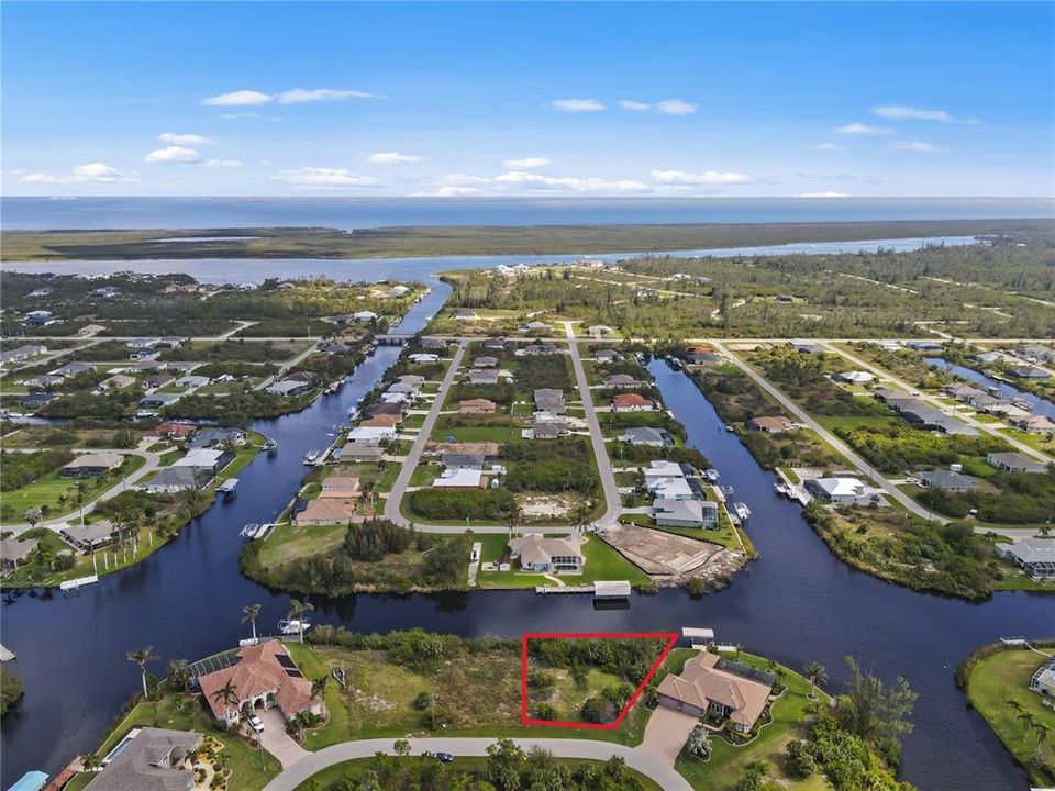 Build your Florida Dream Home on this Rarely Available Oversized, Gulf Access Lot with 133' of Waterfront!