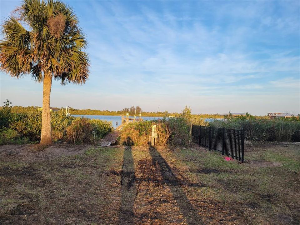 View of River lot