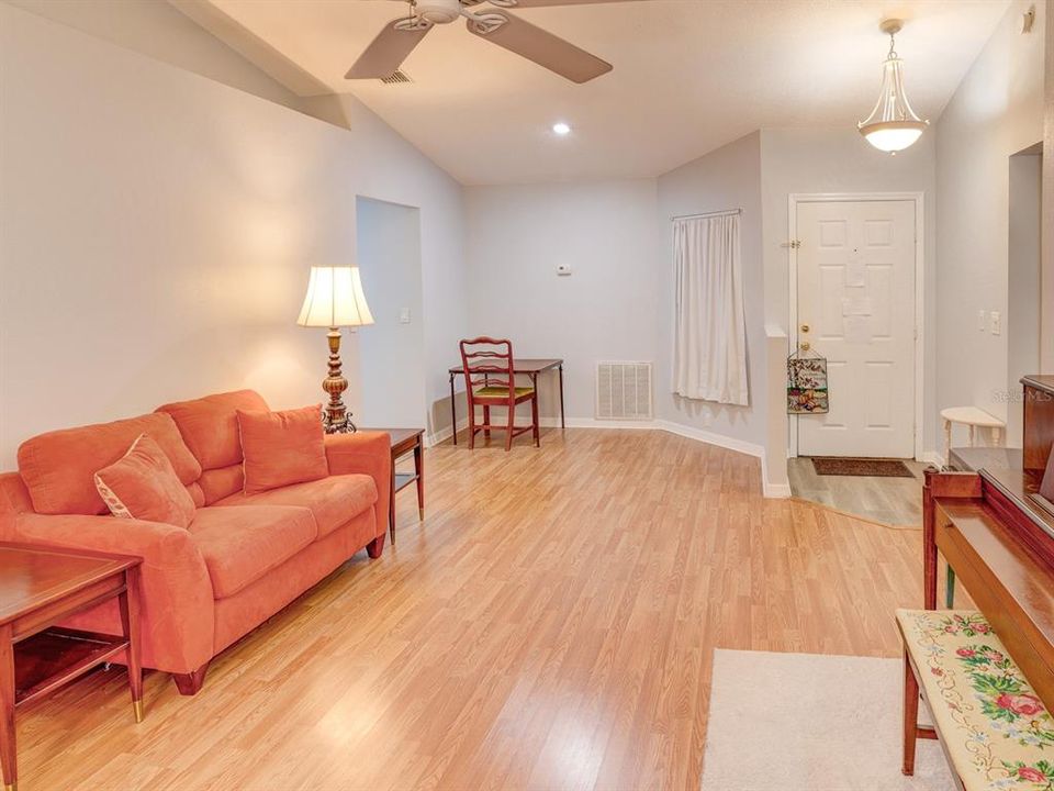 Living room. Looking towards the front door.