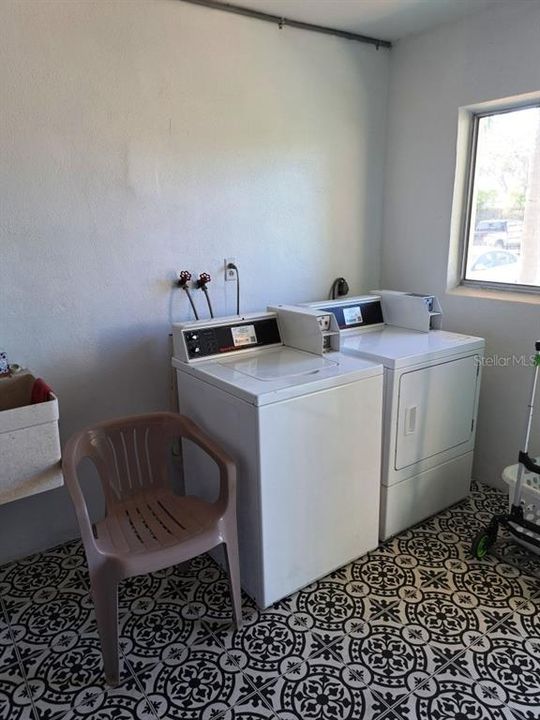 Community Coin Washer and Dryer