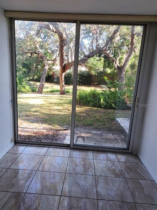 Back Sliding Glass Door