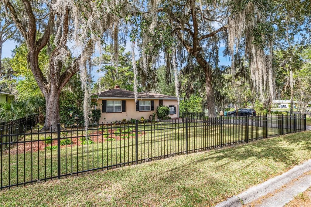 Your 4 legged family members will love the fully fenced front yard and fenced backyard.