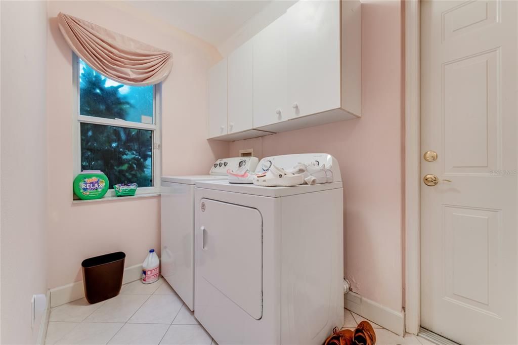 Laundry Room with Cabinets