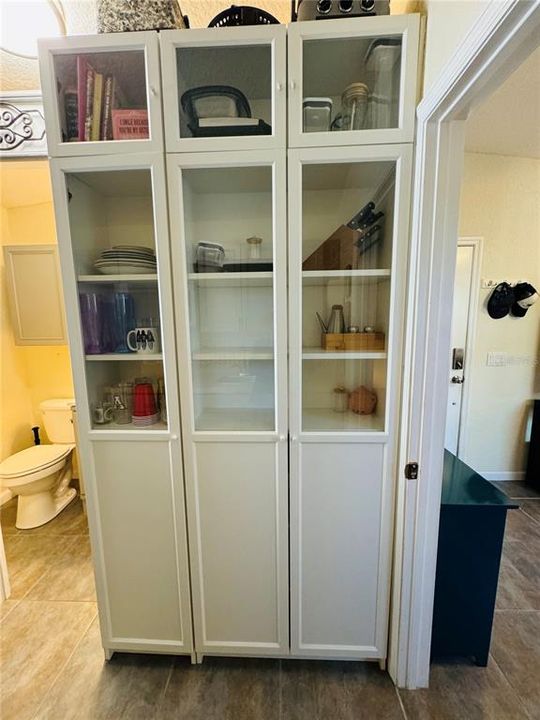 Great storage/cabinets