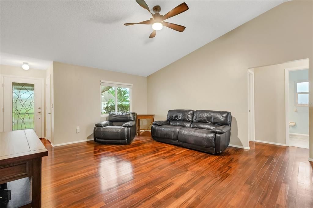 looking at living room from the kitchen