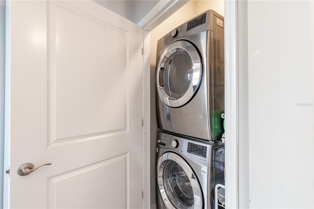 Laundry closet