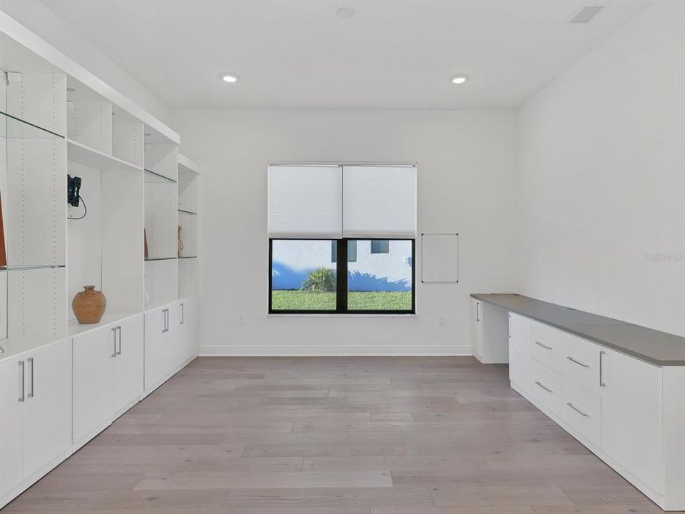 Built-ins are some of the many Seller added upgrades after closing