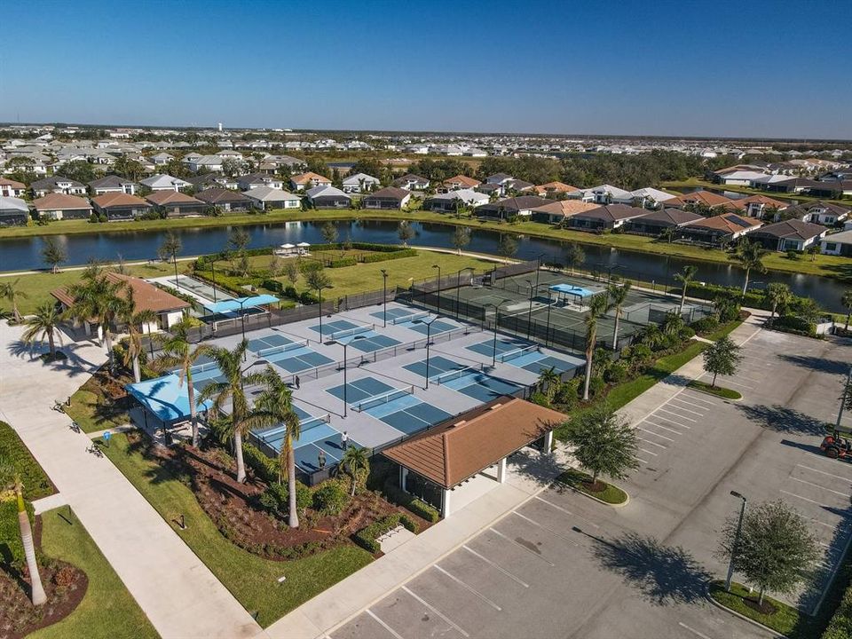 PickleBall courts and clay tennis courts